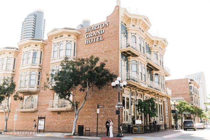 Horton Grand Hotel Wedding San Diego Gaslamp District