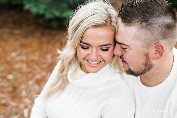 Fall Engagement Photos in Apple Hill