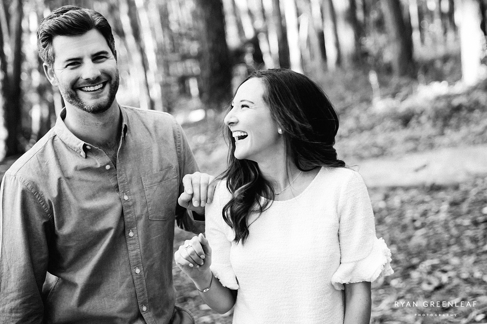 Presidio Baker Beach Engagement Photos San Francisco