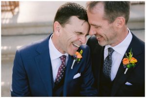 Fall Countryside wedding Two Grooms