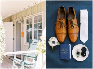 Carneros Resort Wedding Groom Details